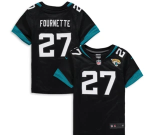 Girls Youth Jacksonville Jaguars Leonard Fournette Nike Black Game Jersey 27 - Picture 1 of 1