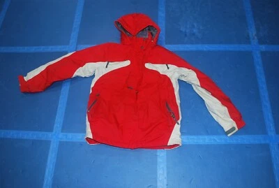 Helly Hansen Mujer Esquí Snowboard Invierno Chaqueta Abrigo Grande Rojo + Blanco Foto 1 de 4
