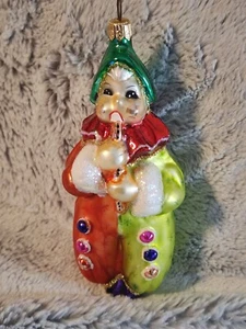 CHRISTOPHER RADKO Vintage ORNAMENT ~CLOWN SONG~ 96-180-0 RETIRED - Picture 1 of 6