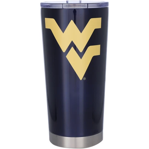 West Virginia Mountaineers 20oz. Letterman Tumbler Cover