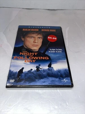 The Night of the Following Day (DVD, 1969) Marlon Brando Richard Boone Brand New - Image 1 of 4