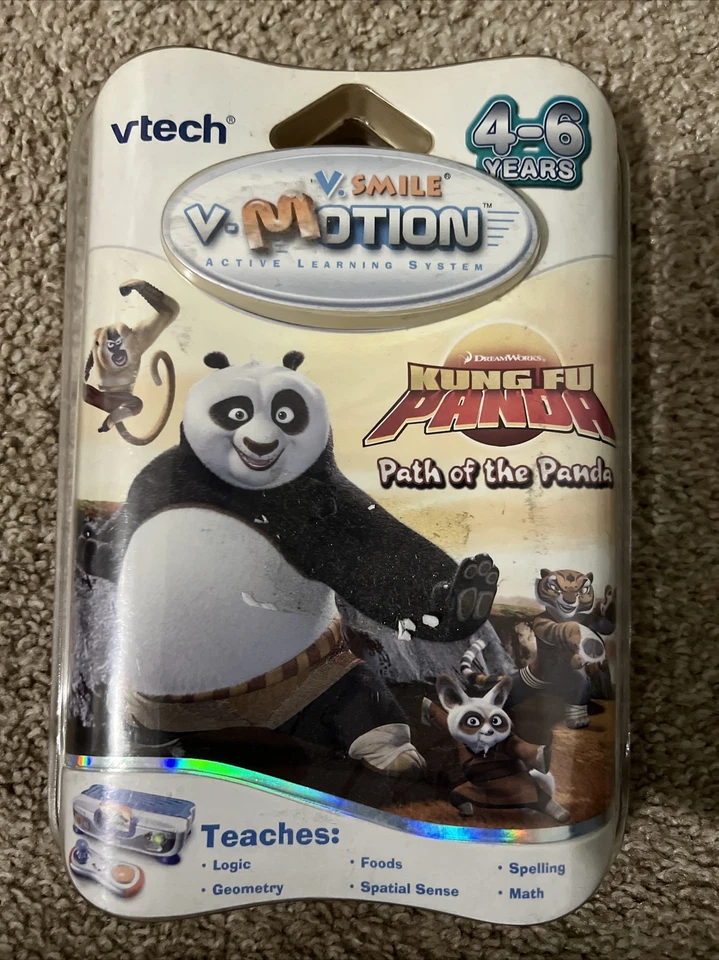 NEW VTECH KUNG FU PANDA "PATH OF THE PANDA" GAME V-SMILE/V-MOTION NIP (P) - Image 1 of 1