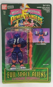 POWER RANGERS MIGHTY MORPHIN DRAMOLE SPACE ALIENS VINTAGE BANDAI 94 DEAD STOCK - Picture 1 of 7