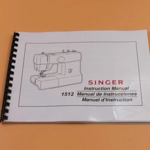 Singer 1512 Promise Instruction Manual 59 Pages with Protective Covers - Picture 1 of 9