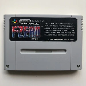 F-Zero (Nintendo Super Famicom 1990) Japan import - combined shipping - Picture 1 of 3
