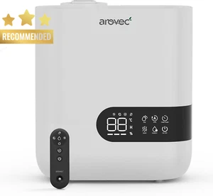 Air Humidifier 4.5L Warm & Cool Mist with Essential Oil Diffuser for Large Room - Picture 1 of 12