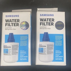 Two Pack  Samsung DA29-00003G Refrigerator Ice & Water Filter New - Picture 1 of 2