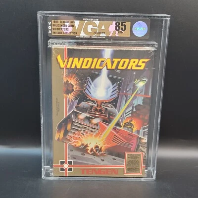 Vindicators NES Factory Sealed and graded VGA 85 - Image 1 of 2