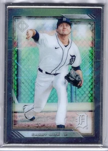 2020 Bowman Transcendent Icons CASEY MIZE Silver Framed 045/100 Topps #7 - Picture 1 of 1