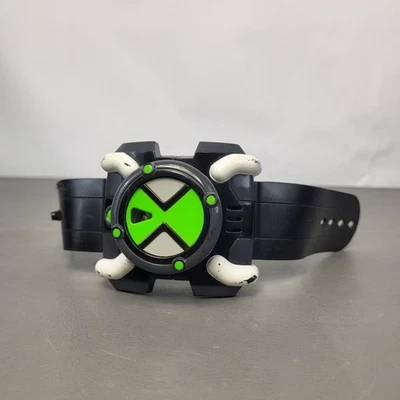 Ben 10 Omnitrix Uhr Bandai 2006 Original FX Lights Sounds Aliens Force gebraucht UK - Bild 1 von 4