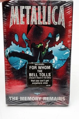 Metallica The Memory Remains Cassette Single 1997 New Sealed Hype Sticker - Image 1 of 4