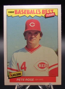 Fleer Baseball's Best 1986 #29 Pete Rose casi nuevo - Imagen 1 de 2