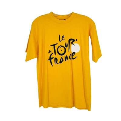 Camiseta Oficial Le Tour De France Amarillo Algodón Entrenamiento Ciclismo Adulto Talla S Foto 1 de 4