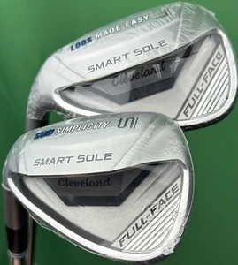 Cleveland 2024 Smart Sole Full Face Wedge Set LEFT Hand Steel SW, LW NEW! - Picture 1 of 6