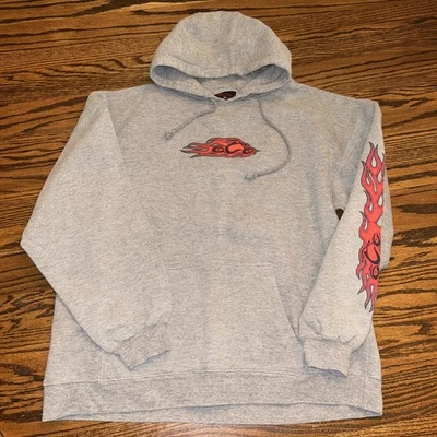 Sudadera con Capucha Y2K Orange County Choppers De Colección Llamas Motociclista Para Hombre Talla L Foto 1 de 4