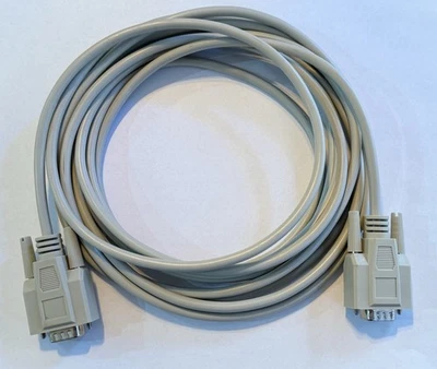 VGA Cable 15 Pin Male To Male 15 ft DB-15 DB15 - Image 1 of 4