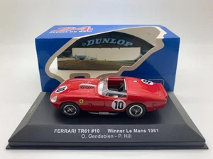 IXO FERRARI TR61 #10 WINNER LE MANS 1961 GENDEBIAN HILL LM1961 1/43 - Picture 1 of 1