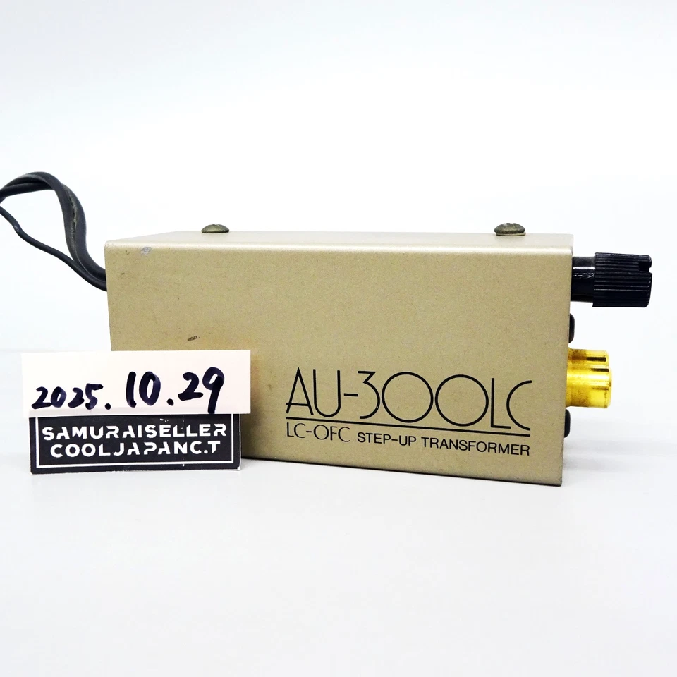 Denon AU-300LC MC Cartridge step-up transformer Good Working Used - Image 1 of 4