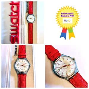 Swatch Automatico Nuovo NOS Brick-Ett SAN400 1993 Vintage Orologio da polso - Imagen 1 de 10
