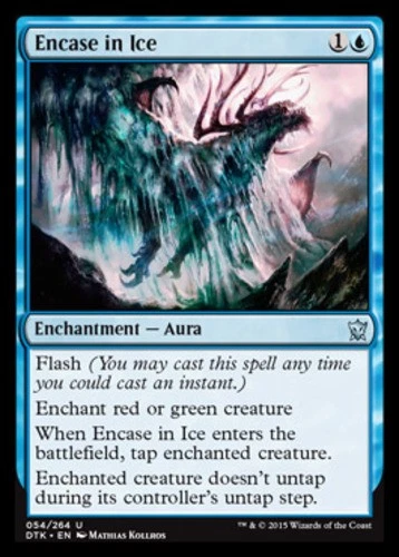 Encase in Ice - Dragons of Tarkir #054/264 MTG Magic The Gathering - Image 1 of 1