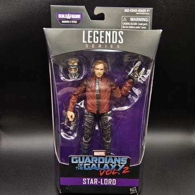 Figura de acción Hasbro Marvel Legend Series Star-Lord Guardianes de la Galaxia 2018 Foto 1 de 4