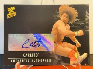 2007 WWE Topps Action Carlito Authentic Auto SP Judgement Day - Picture 1 of 2