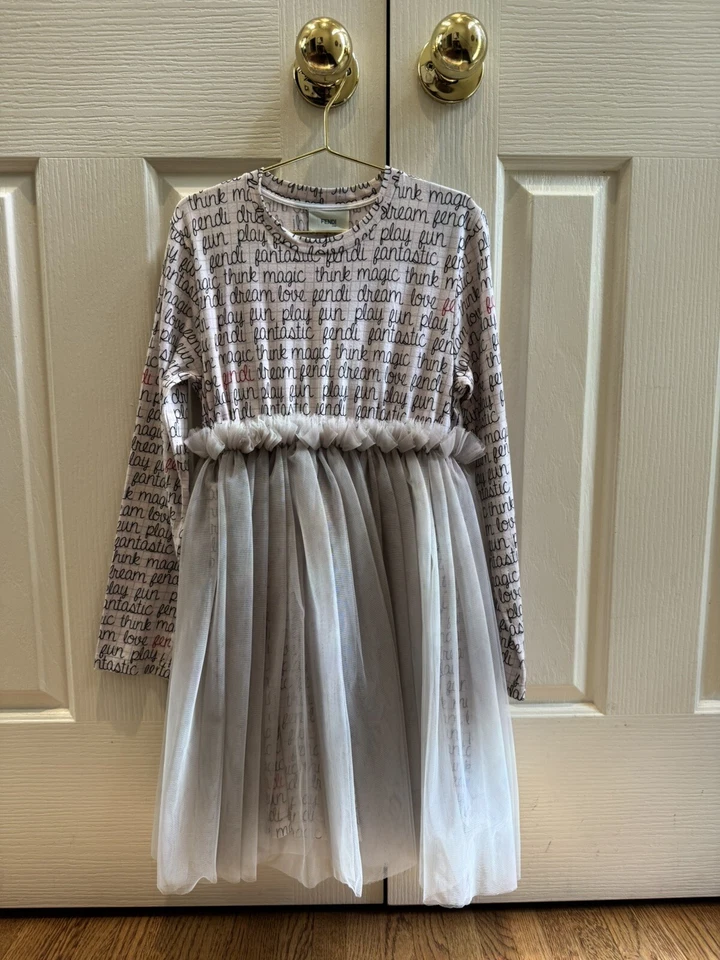 Fendi Girls Dress Size 7 - Image 1 of 4