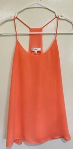 Noah Womens Orange Tank Top Size Small 100% Polyester - Picture 1 of 4