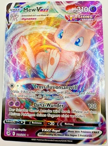 Pokemon Karte TCG Mew VMAX 114/264 Fusionsangriff Holo Rare Deutsch NM - Bild 1 von 16