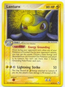 (pok-HL-038) Lanturn (U) Pokemon EX Hidden Legends Card # 38 - Picture 1 of 1