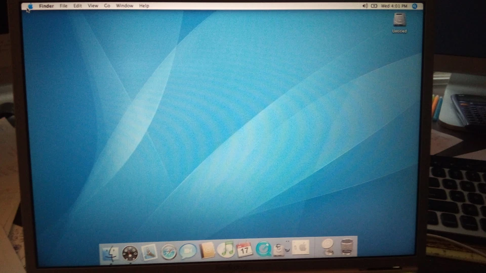 Powerbook Titanium G4 DVI 15" LCD Display Hinges, 667MHz 800MHz (867MHz? 1GHz?) - Image 1 of 4