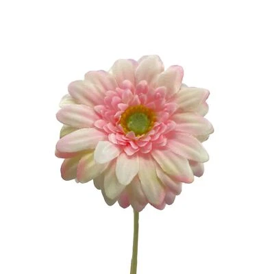 Kunstblume, Seidenblume GERBERA Mini 47cm. Künstliche Blume in ROSA - Bild 1 von 3