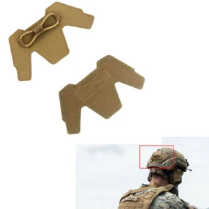 Taktischer Helm Verlängerungsplatte Taktisches Zubehör Magic Hook Aufkleber - Bild 1 von 14