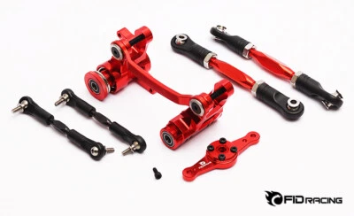 FID racing Aluminum Alloy Dual Steering Servo 18T Set for Losi DBXL Gas 1/5 RC - Image 1 of 3