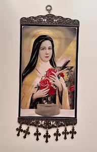 Tapiz colgante de pared Santa Teresa de Lisieux - La pequeña flor - Imagen 1 de 12