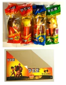 Pez Die Unglaublichen 1. Serie 2004 4er Set MIB mit Display Box retired rare! - Bild 1 von 5
