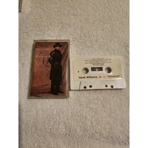 Hank Williams Jr Cassette Tapes Maverick Greatest Country Music Lot - Picture 1 of 2