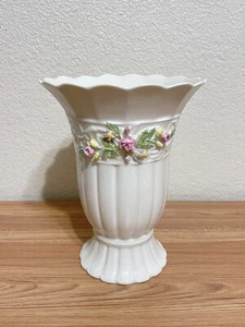 Beautiful Belleek Tree Of Life 2001 Limited Edition Annual Vase - Picture 1 of 8