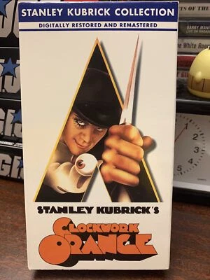 A Clockwork Orange (VHS, 1971, 2001) Stanley Kubrick Collection, Remastered - Image 1 of 4