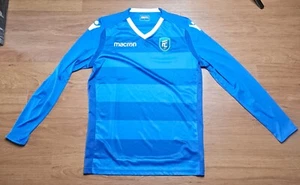 Macron Edmonton FC Fußball blau CPL Canadian Premier League Langarm LARGE L - Bild 1 von 4