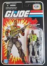 HASBRO GI JOE 25th Anniversary CARTOON SERIES HEAVY MACHINE GUNNER ROADBLOCK NEW