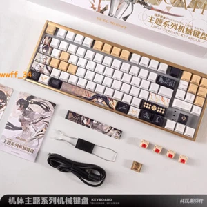 Teclado mecánico oficial inalámbrico GRAY RAVEN:PUNISH Lucia PYROATH 89 teclas - Imagen 1 de 17