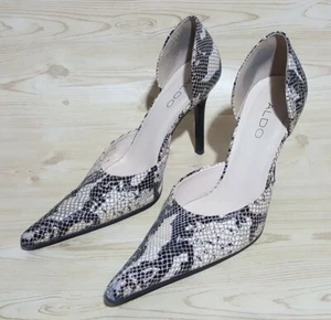 Aldo Snake Print High Heels Pumps Stiletto Womens Shoes 7.5 - Picture 1 of 12
