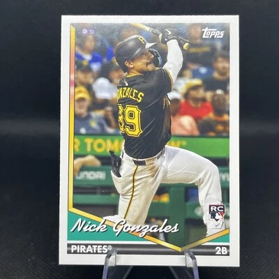 Nick Gonzales 2024 Topps Archives #227 Pittsburgh Pirates - Image 1 of 2