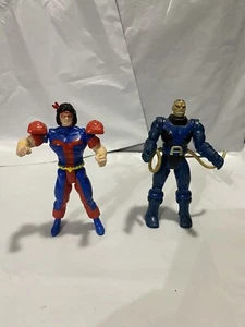 Marvel Warpath 5" 1992 lotto di 2 figurine Apocalisse 1991 vintage - Foto 1 di 8