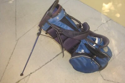 TaylorMade 5  Golf Stand Carry Bag 5-Way Divider Blue Nylon - Изображение 1 из 4