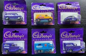 6 x Cadbury Collection Majorette (1994) Die Cast Models - Unopened - Picture 1 of 8