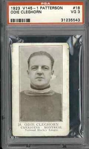 1923 V145-1 #18 Odie Cleghorn - PSA 3 - Picture 1 of 2