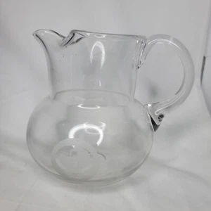 Signed Tiffany & Co Crystal 7" Refresher Pitcher NEC World Series Of Golf Akron - Picture 1 of 6
