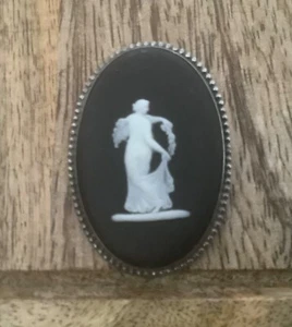 Wedgewood silver mounted Jasperware cameo 63 - Picture 1 of 5